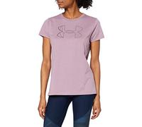Under Armour Graphic Bl Classic Crew Camisa Manga Corta, Mujer, Púrpura, XL