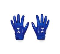 Under Armour Guantes de ftbol F9 Nitro para hombre (400) Royal/Capri/Metallic Silver Medium