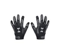 Under Armour Guantes de ftbol F9 Nitro para nio (001) Negro/Castlerock/Plata metlico Mediano