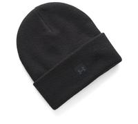 Under Armour Halftime Beanie Gorro para Mujer, Gorro Deportivo con Vuelta Alargada, Gorro de Entrenamiento de Punto Muy Suave para Actividades invernalesBlack/Black/Anthracite,OSFM