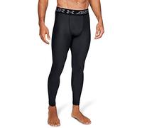 Under Armour Heatgear 2.0, Leggings Hombre, Black/Graphite, L