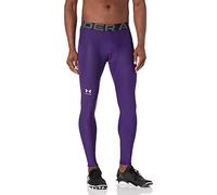 Under Armour Heatgear Armour Leggings Pantalones, Púrpura (500)/Blanco, Large para Hombre
