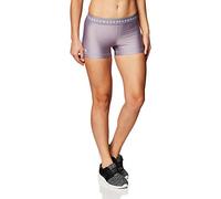 Under Armour Heatgear Armour Shorty, Mallas de Deporte de Mujer Mujer, Lila (Slate Purple/Slate Purple/Halo Gray), XL