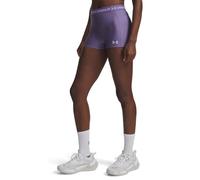 Under Armour HeatGear Armour - Pantalones cortos para mujer, (520) Purple Luxe / Purple Crest, XL