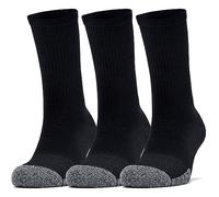 Under Armour UA Heatgear Crew Calcetines, Unisex, Negro, MD