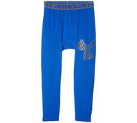Under Armour Heatgear Leggings 3/4 con Logotipo Armour, Niños, Azul (Ultra Blue), YLG