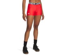 Under Armour HeatGear - Pantalones cortos interiores para mujer, color rojo, M