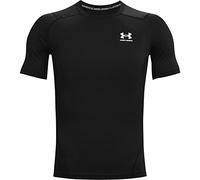 Under Armour HG Armour Comp SS Camiseta para Hombre, Negro, M