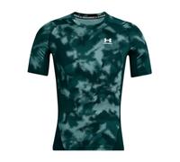 Under Armour HG Armour Printed SS, 0449 - Hydro Teal, XXL