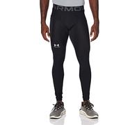 Under Armour Armour Heatgear Leggings, Negro (001) / Blanco, S Hombres