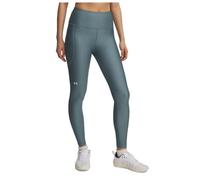 Under Armour Leggings HeatGear de cintura alta para mujer, (587) Jasper Blue / White, Medium