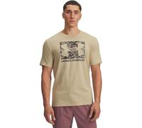 Under Armour Hombre ABC Camo Boxed Logo Short Sleeve, Camiseta de Manga Corta cómoda y Transpirable, Camiseta Deportiva para Entrenamiento, Atletismo y Uso casualField Khaki / / Timberwolf Taupe,4XL