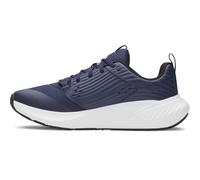 Under Armour Hombre Charged Se Comprometen Entrenamiento 4, Transpirable Hombre Zapatillas de Entrenamiento, Amortiguador Fitnessschuhe, Lavado Azul Marino/Distant Gris/Black, 44