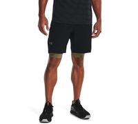 Under Armour Hombre Geweven Shorts, Negro, S EU