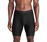 Under Armour Hombre Largo Calzoncillos Bóxer, 3er Pack - Rendimiento Tech Malla