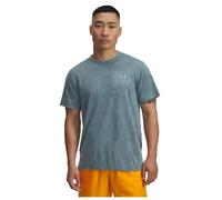 Under Armour Hombre Launch Camo Short Sleeve, Camiseta de Manga Corta Suave y Ligera con Dobladillo Lateral, cómoda Camiseta Deportiva de Gimnasio para entrenarSerpentine / / Reflective,SM