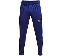 Under Armour Hombre Pantalón Challenger Training, Pantalones de chándal elásticos, Cómodos y Ligeros, Pantalones Deportivos Largos para Entrenamiento y atletismoWashed Navy / / High Vis Yellow,XXL