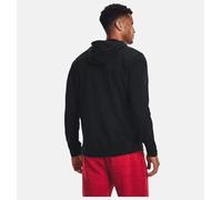 Under Armour Standard Rival Terry Full Zip 001 - Sudadera para Hombre (Cremallera Completa, Talla XL), Color Negro y Blanco