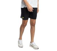 Under Armour Hombre Shorts Deportivos Tejidos Vanish, Black/Yellow, M