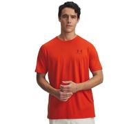Under Armour Hombre Sportstyle Left Chest Short Sleeve, Camiseta de Manga Corta con Logo Suave y cómoda, Camiseta Deportiva Ligera y de Secado rápidoSurplus Orange / / Cinna Red,MD