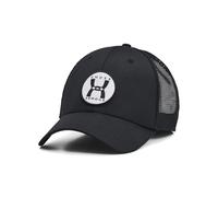 Under Armour Hombre Sportswear Trucker, Gorra Suave y cómoda para Hacer Deporte y Entrenar, Gorra para una sensación Fresca y secaBlack/Black/White,OSFM