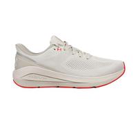 Under Armour Herren Sonic 7 Laufschuhe Neutralschuh Summit White/Khaki Base/Racer Red - Creme 42