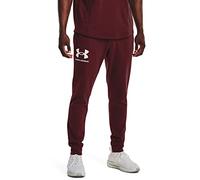 Under Armour Hombres Warmup Bottoms UA Rival Terry Joggers, Chestnut Rojo, 1361642, Talla SM