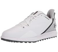 Under Armour HOVR Show 2 - Zapatillas de golf para hombre, blanco y negro, 42.5 EU Large