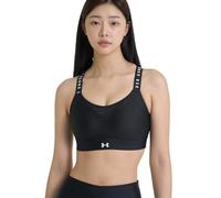 UNDER ARMOUR Mujeres Sujetador deportivo 'Infinity High' blanco / negro, Talla S, 4959797