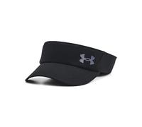 Under Armour Iso-chill Launch - Visera para correr para mujer, (001) Negro / Negro / Reflectante, Talla única