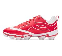 Under Armour Leadoff Icon Low Rm - Tenis de béisbol para hombre, (600) Rojo/Blanco/Rojo, 48.5 EU