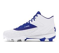 Under Armour Leadoff Mid 3.0 - Tenis de béisbol para hombre, (400) Royal/White/Royal, 45 EU