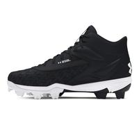 Under Armour Leadoff Mid RM Jr 3.0 Zapatillas para Niños, (001) Negro/Negro/Blanco, 22.5 cm