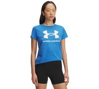 Under Armour Live Sportstyle Graphic - Camiseta de Manga Corta, (402) Azul Atlantis/Blanco, S