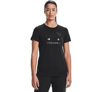 Under Armour Live Sportstyle Graphic Ssc, Camiseta Mujer, Negro/negro, L