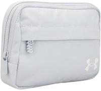 Under Armour Loudon Crossbody Waist Bag, Bolsa Unisex-Adulto, (015) Halo Gray / / Metallic Silver, One Size