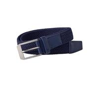 Under Armour M Braided Golf Belt Cinturón deportivo para hombre, cinturón trenzado para el golf o el uso diario, color azul medianoche/azul medianoche