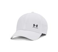 Under Armour M Iso-chill Armourvent Adj Gorra de béisbol para hombre, gorra deportiva transpirable con visera, color blanco/gris brezo