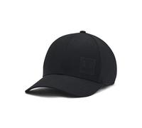 Under Armour Gorra de béisbol M Iso-chill Armourvent STR, deportiva y transpirable, negro/negro