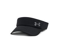 Under Armour M Iso-chill Launch Visor Visera solar para hombre, gorra de golf o para correr con detalles reflectantes, color negro/negro/reflectante