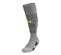 Under Armour Magnetico Pocket Over The Calf Socks 1 Pack Calcetín, (709) Verde Arcilla/Negro/Taxi, M (Pack de 2) Unisex Adulto