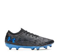 Under Armour Magnetico Pro 5 - Tenis de fútbol unisex para adultos, Negro/Gris Titán/Azul Atlantis, 12 Women/10.5 Men