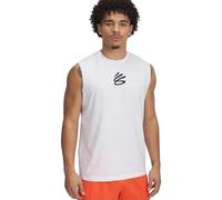Under Armour Maillot Curry SLVS Tee para hombre, talla, Color blanco., XL