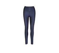 Under Armour Mujer Tech HiRise Legging, Leggings Deportivos súper Ligeros y moldeadores, Pantalones de Gimnasio elásticos con Cinturilla Antideslizante y Bolsillo lateralWashed Navy / / White,SM