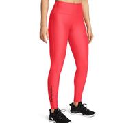 Under Armour Mallas de Leggings de Marca Tech para Mujer, Racer Red Black Cardinal, M