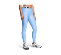 Under Armour Mallas Heatgear para Mujer, Azul Horizonte/Blanco, M