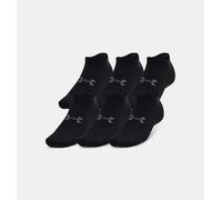 Under armour Medias Fantasmas Unisex Ua Essential (6 Pares) - 001 (Negro / Pitch