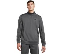 Under Armour Men's ArmourFleece 1/4 Zip, (025) Castlerock / / Black, Large
