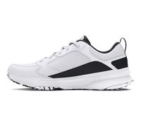 Under Armour Men's Charged Edge - Zapatillas deportivas para hombre (101), blanco/blanco/negro (White/White/Black), 42 UE