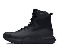 Under Armour Mens Charged Valsetz Waterproof Zip Walking Boots, Black Black Jet Gray, 45 EU